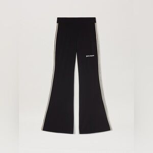 Palm angels CLASSIC LOGO FITTED PANTS BLACK